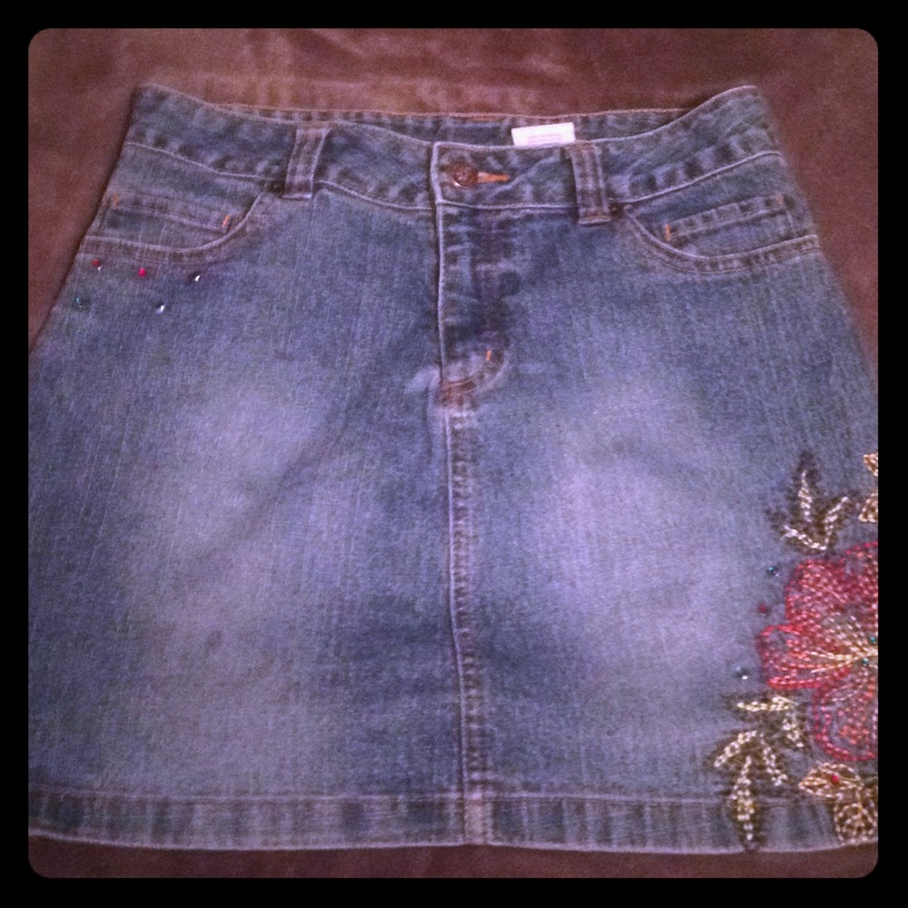 Denim kids skirt